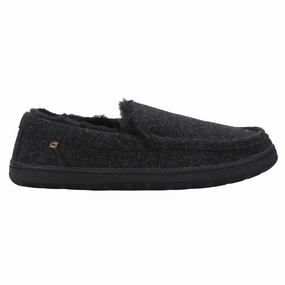 Flat Feet Shoes Daylong Comfort Harrison Wool Moccasin Slippers