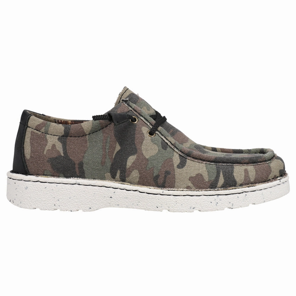 Easy Clean Comfortable Footwear Hazer Camo Slip On Shoes