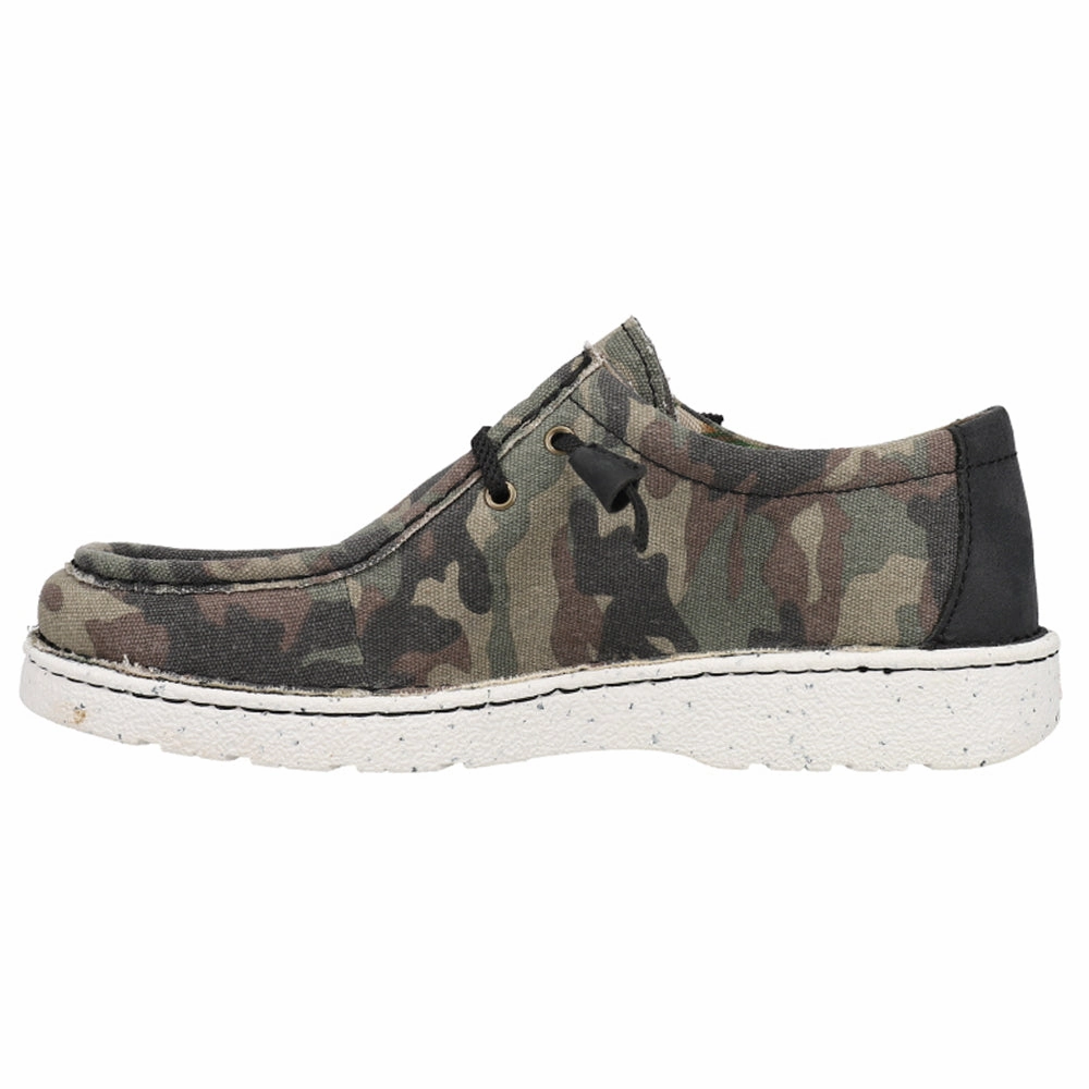 Hazer Camo Slip On Shoes Easy Clean Everyday Footwear
