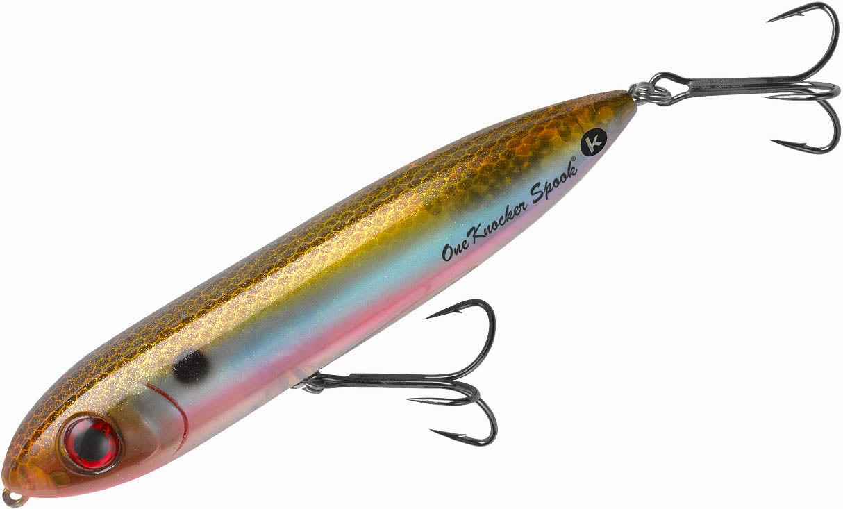 Heddon One Knocker Spook 4 1/2 inch Topwater Walker