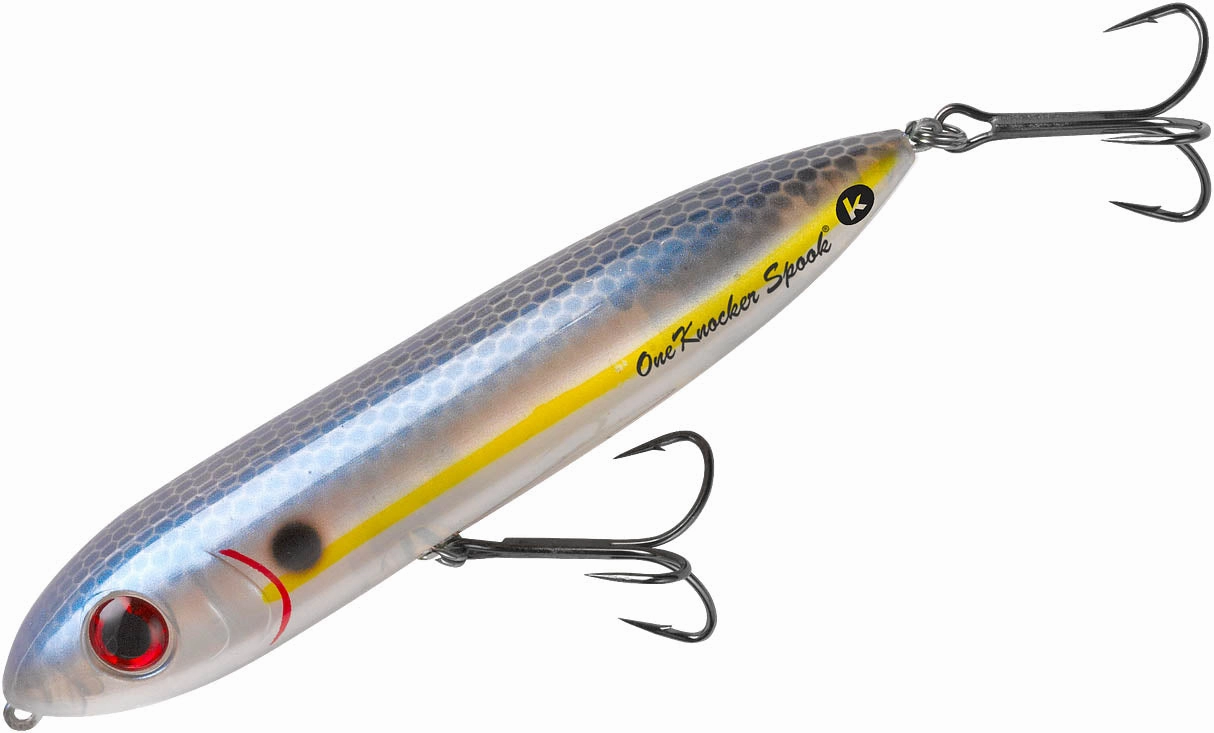 Heddon One Knocker Spook 4 1/2 inch Topwater Walker