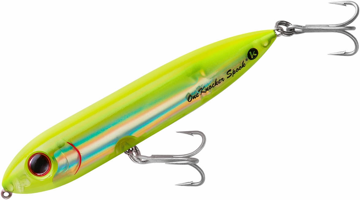 Heddon One Knocker Spook 4 1/2 inch Topwater Walker