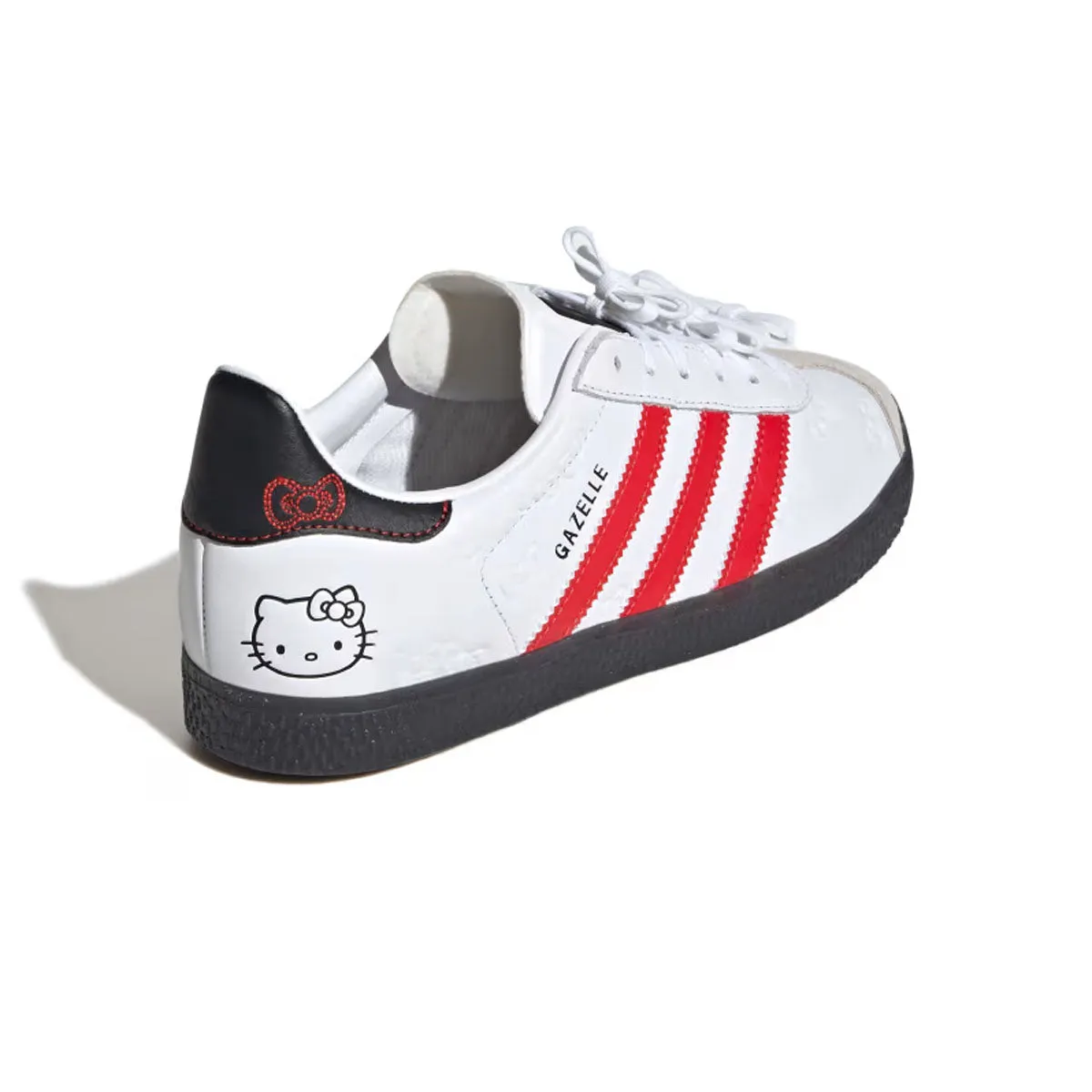 Non Slip   Hello Kitty Kids Gazelle 'Cloud White Red'