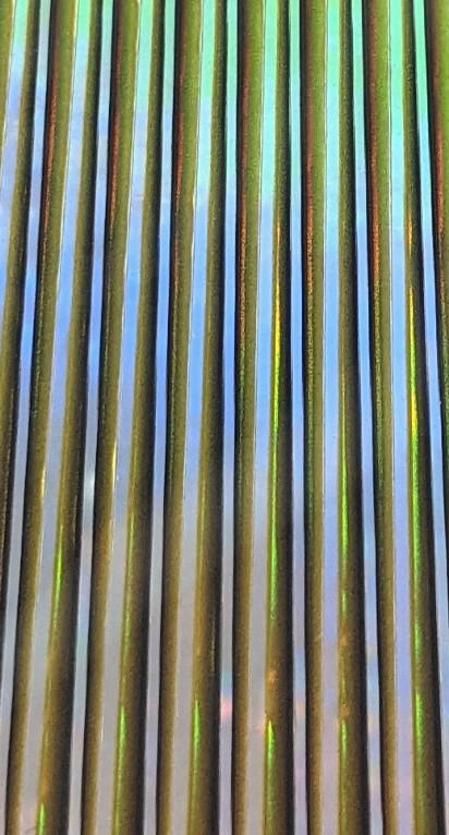 Hemingway Synthetic Tapered Peacock Quill FX Holo