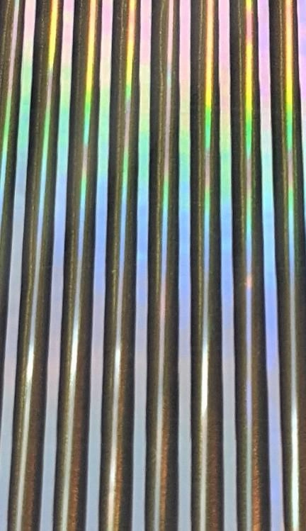Hemingway Synthetic Tapered Peacock Quill FX Holo