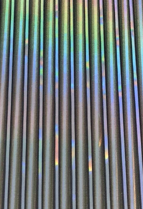Hemingway Synthetic Tapered Peacock Quill FX Holo