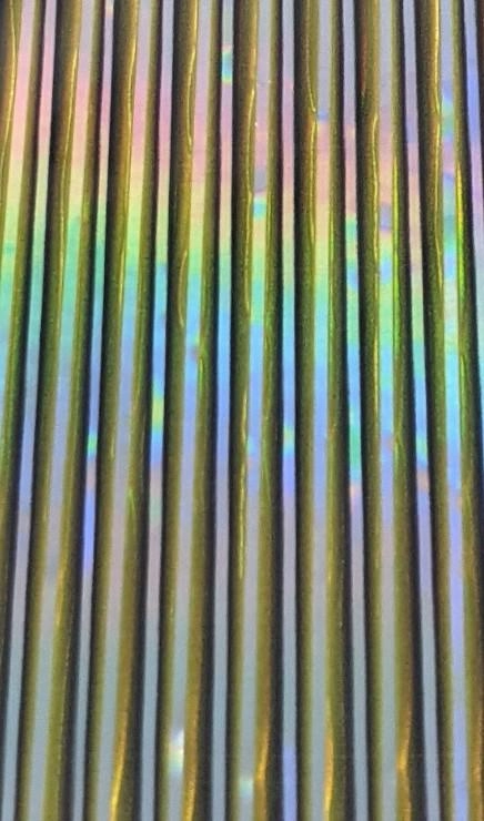 Hemingway Synthetic Tapered Peacock Quill FX Holo