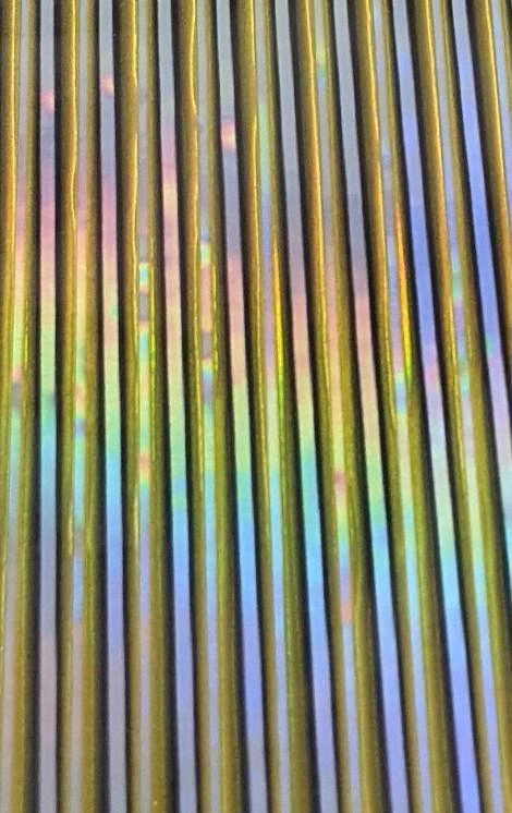 Hemingway Synthetic Tapered Peacock Quill FX Holo