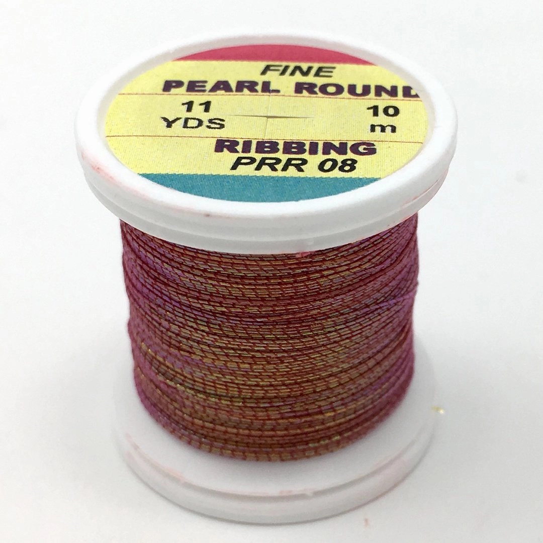 Hends Pearl Round Ribbing Tinsel- 11 Yard Spool