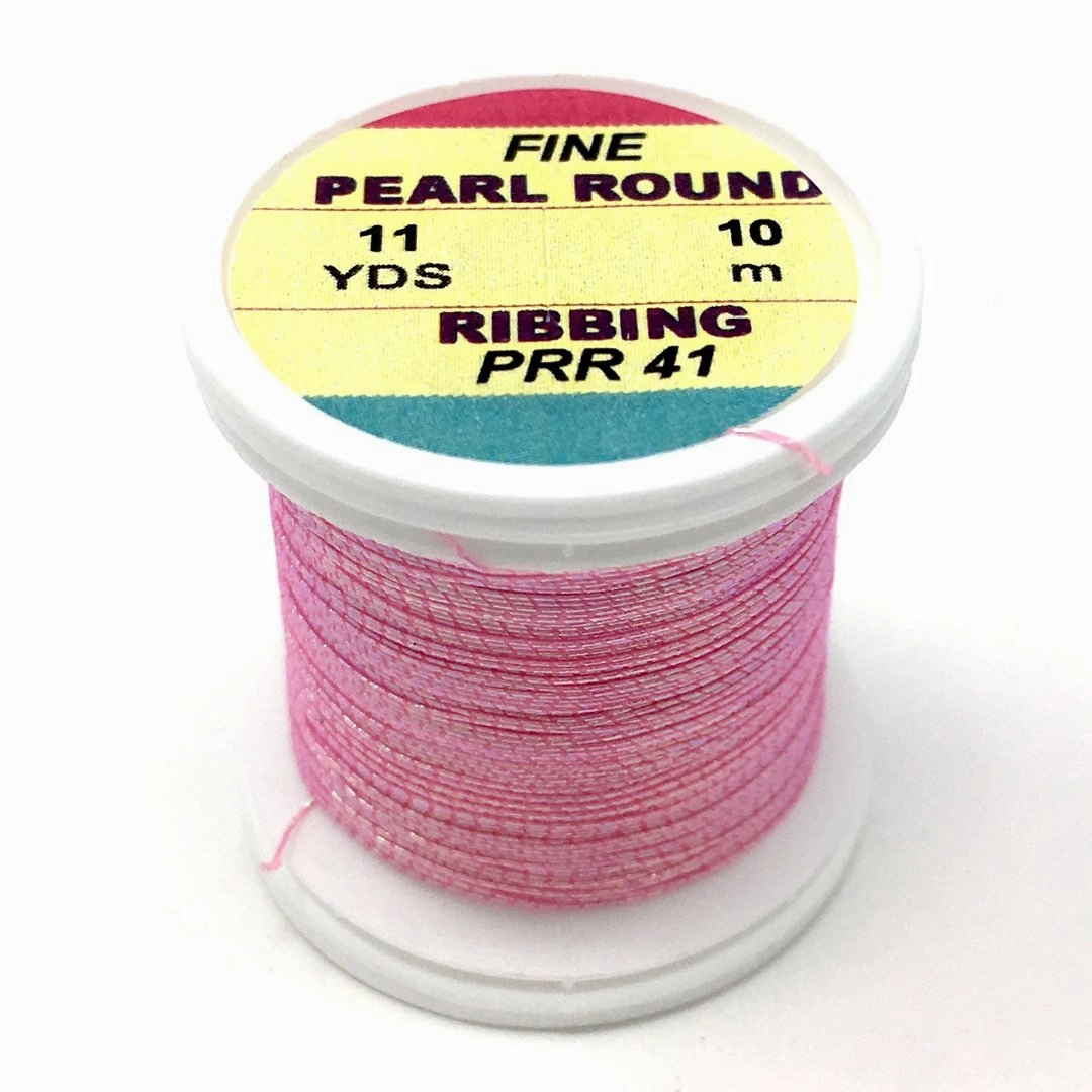 Hends Pearl Round Ribbing Tinsel- 11 Yard Spool