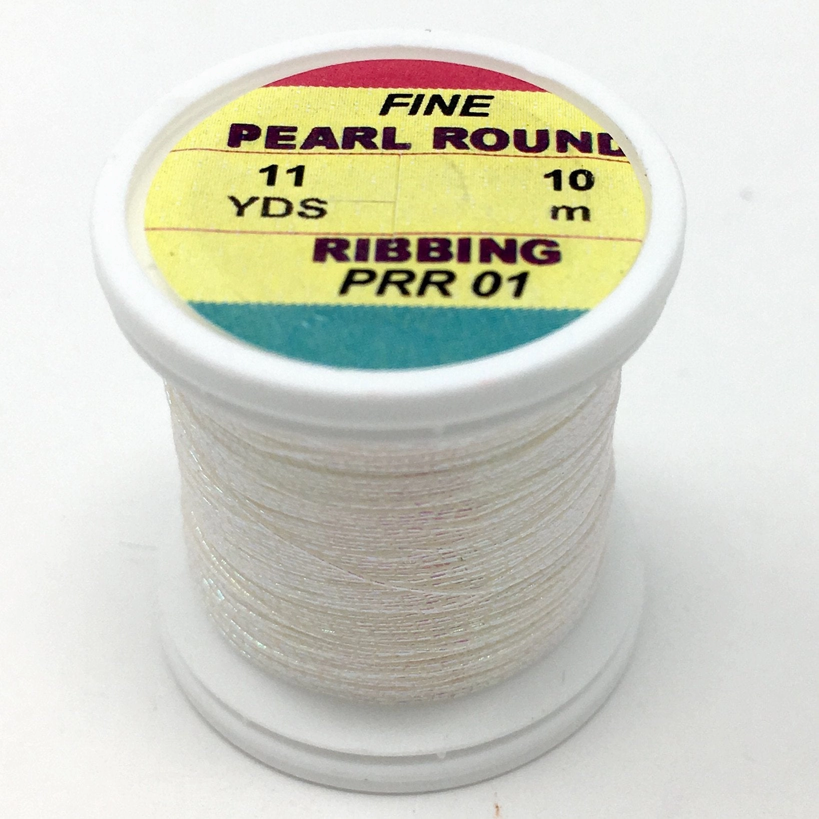 Hends Pearl Round Ribbing Tinsel- 11 Yard Spool