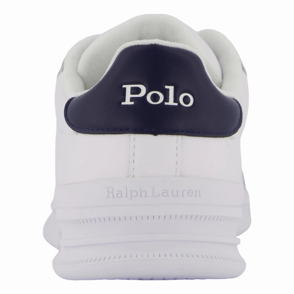 Minimal Footwear Ergonomic Sole Heritage Court Ii Leather Sneaker White / Newport Navy Pp