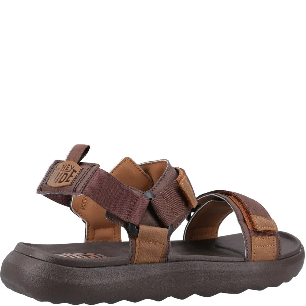 Heydude Carson Sandal Cushioned Memory Foam