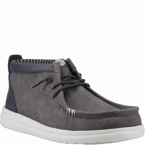 Heydude Wally Mid Gripr Boots Modern Classic Shock Absorbing