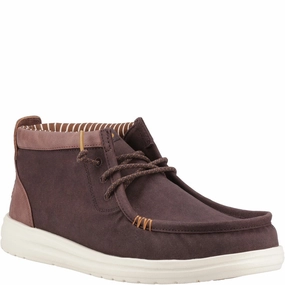 Heydude Wally Mid Gripr Boots Statement Footwear