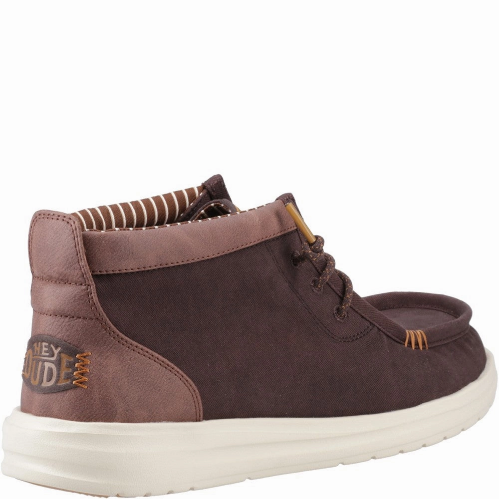 Heydude Wally Mid Gripr Boots Flat Feet Shoes