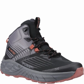Durable Shoes Weather Ready Hi-Tec Fuse Trail Mid Hiking Boots