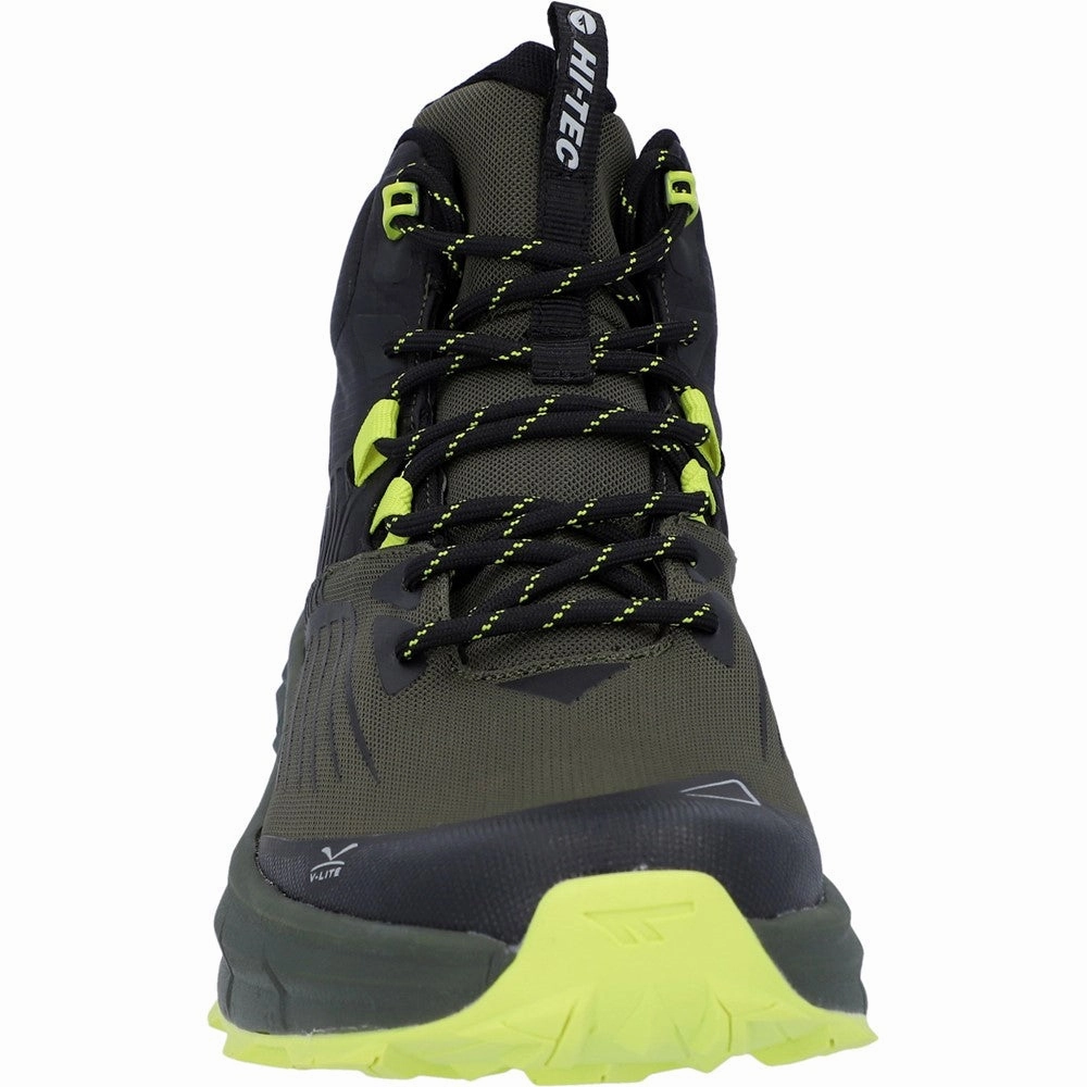 Hi-Tec Fuse Trail Mid Wp Trainers Breathable Mesh