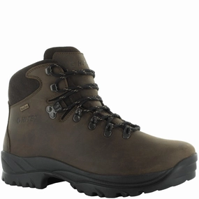 Hi-Tec Mens Ravine Boots Weather Resistant Leather Shoes