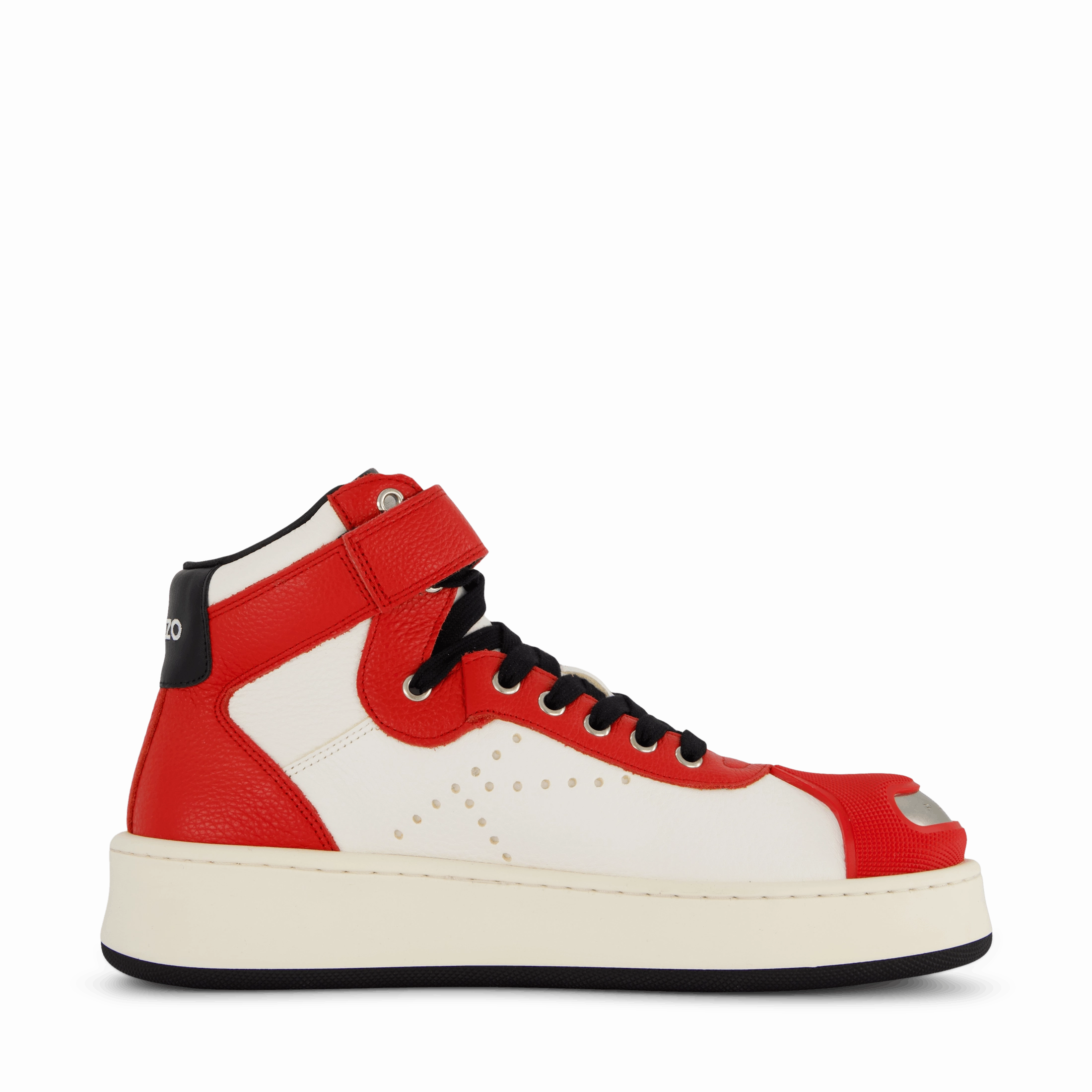 High Top Sneaker Medium Red Casual Footwear Travel Ready