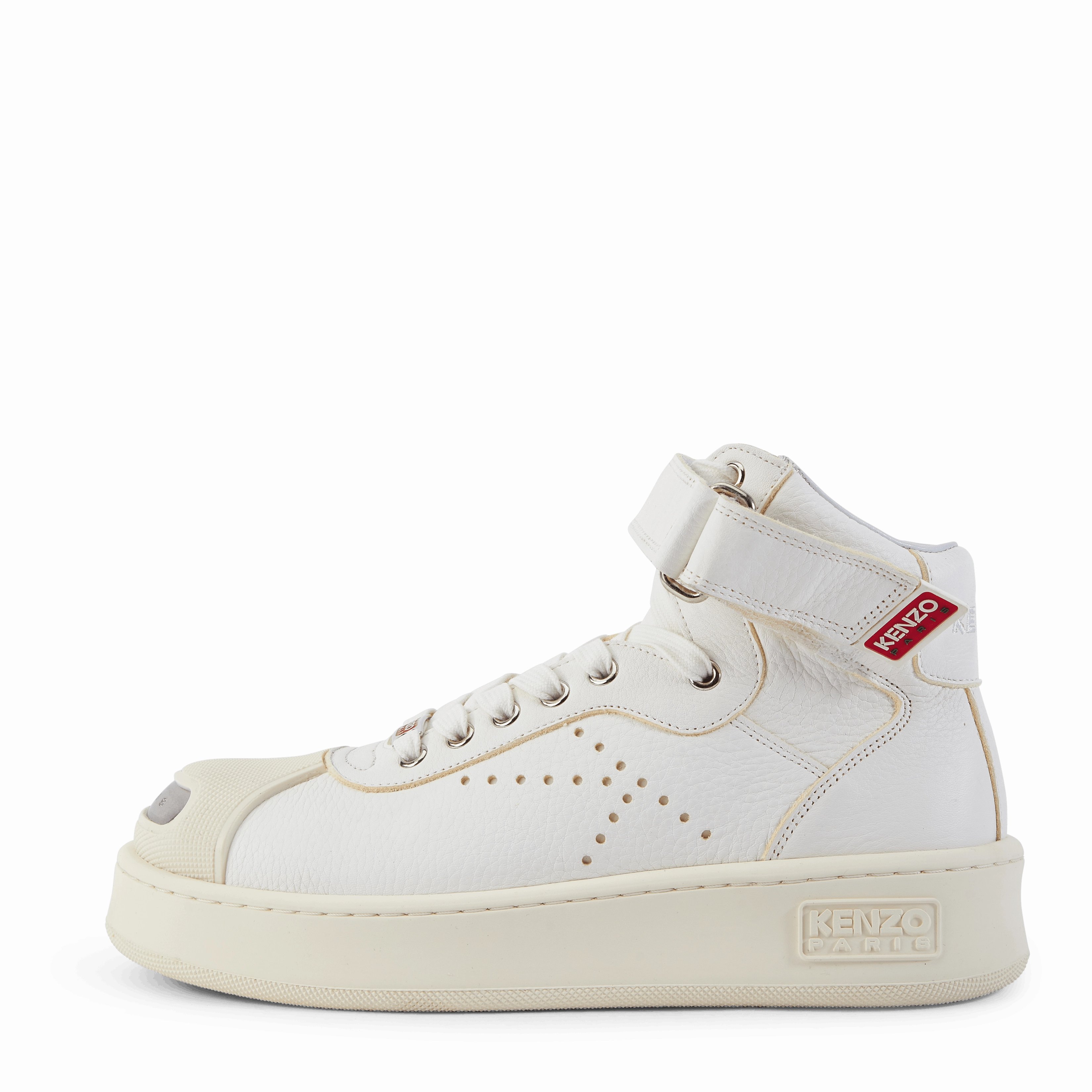 High Top Sneaker White Classic Sneakers Cushioned Insoles