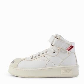 High Top Sneaker White Classic Sneakers Cushioned Insoles