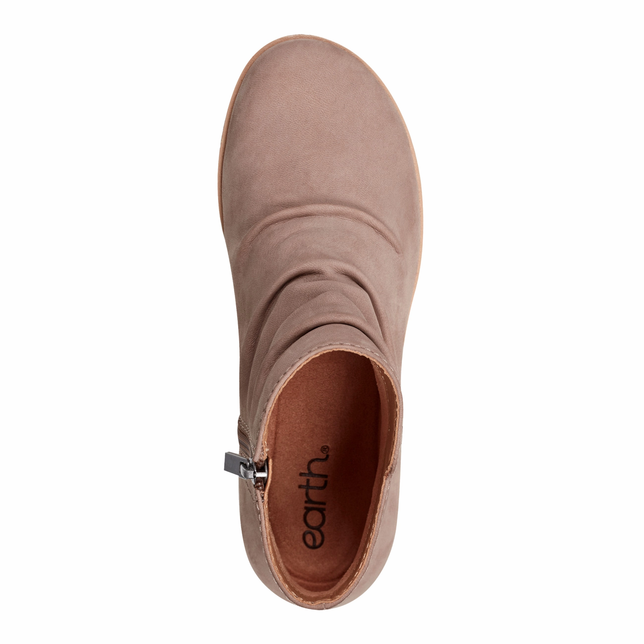 Hilaree Water Repellent Round Toe Ruched Casual Booties Fashion Footwear All Day Comfort