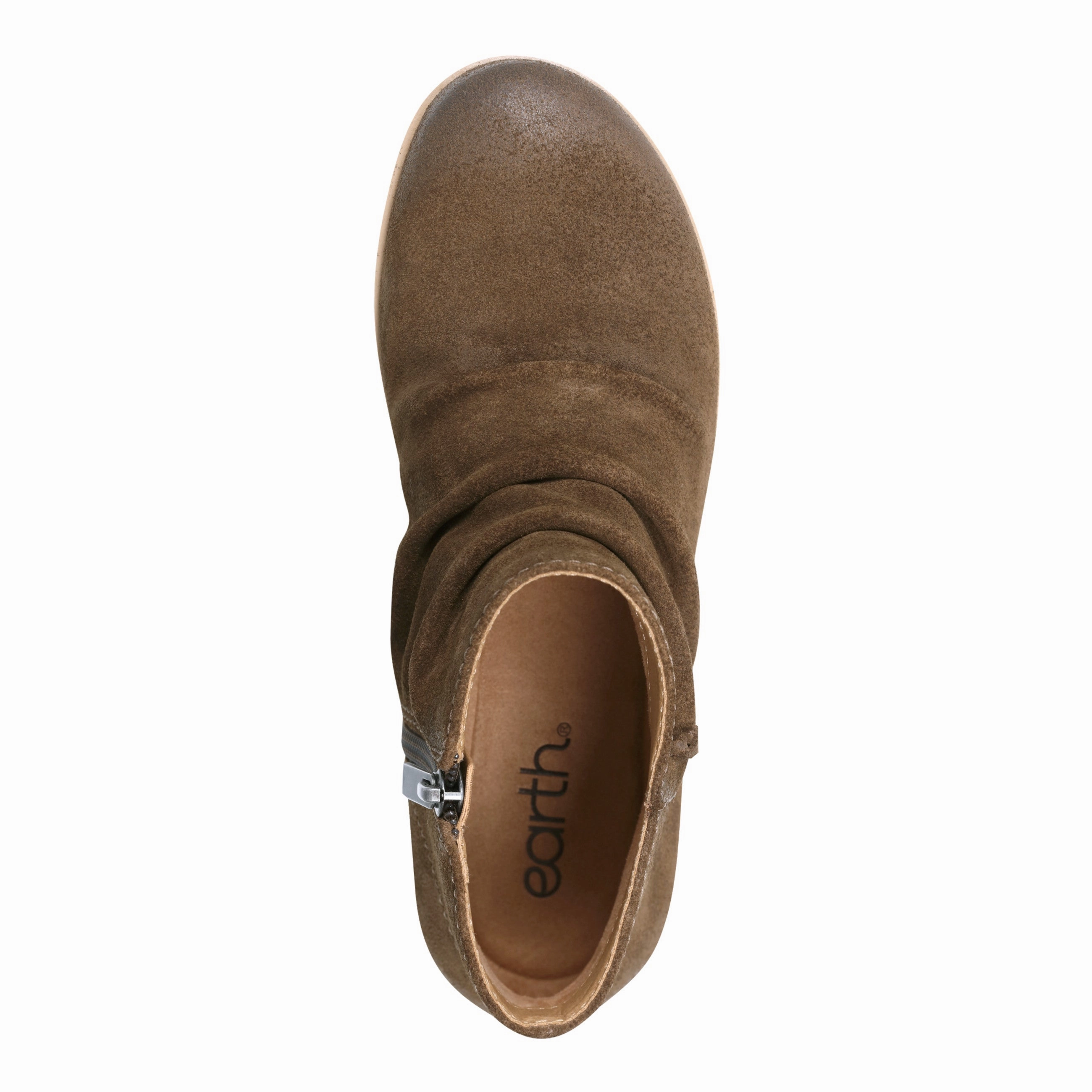 Hilaree Water Repellent Round Toe Ruched Casual Booties Flexible Travel Footwear