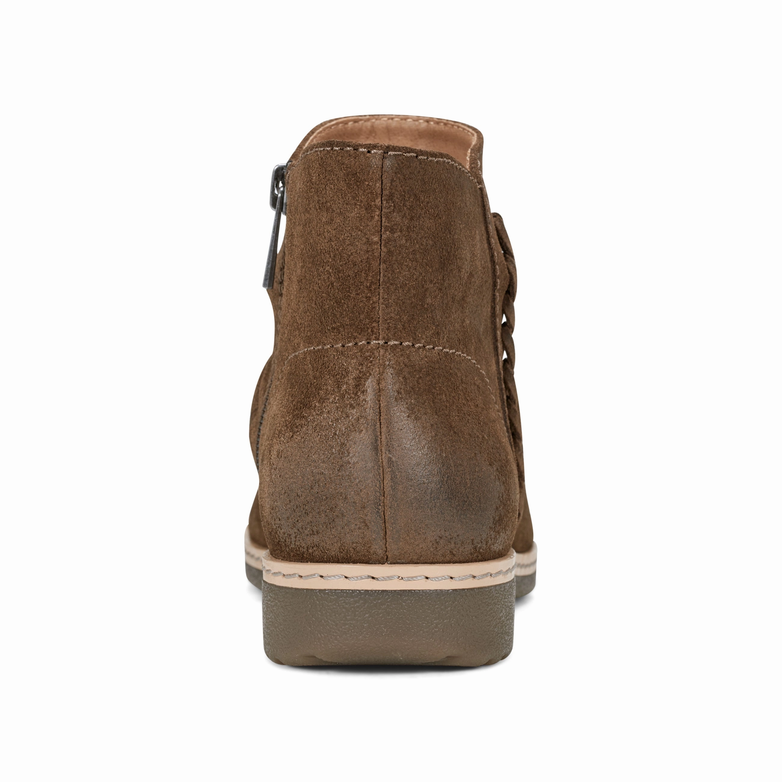 Hilaree Water Repellent Round Toe Ruched Casual Booties Lightweight Lightweight Shoes