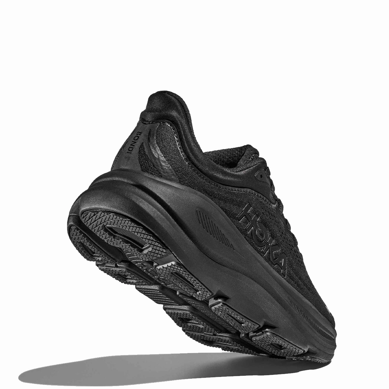 Hoka Bondi 9 Trainer Black / Black Easy On/Off