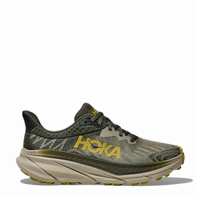 Hoka Challenger 7 Trainer Olive Haze / Forest Cover Ergonomic Sole