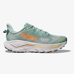 Breathable Mesh Daylong Comfort Hoka Challenger 8 | Jade / Cosmic Grey | Womens