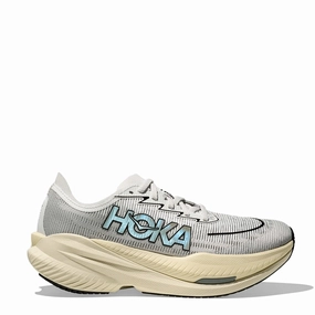 Secure Fit Classic Footwear Hoka Mach X 2 Trainer White / Cosmic Grey