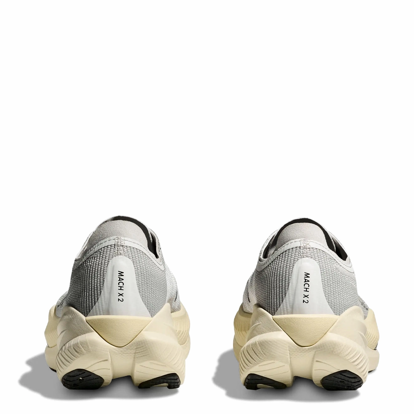 Hoka Mach X 2 Trainer White / Cosmic Grey Smart Casual Footwear
