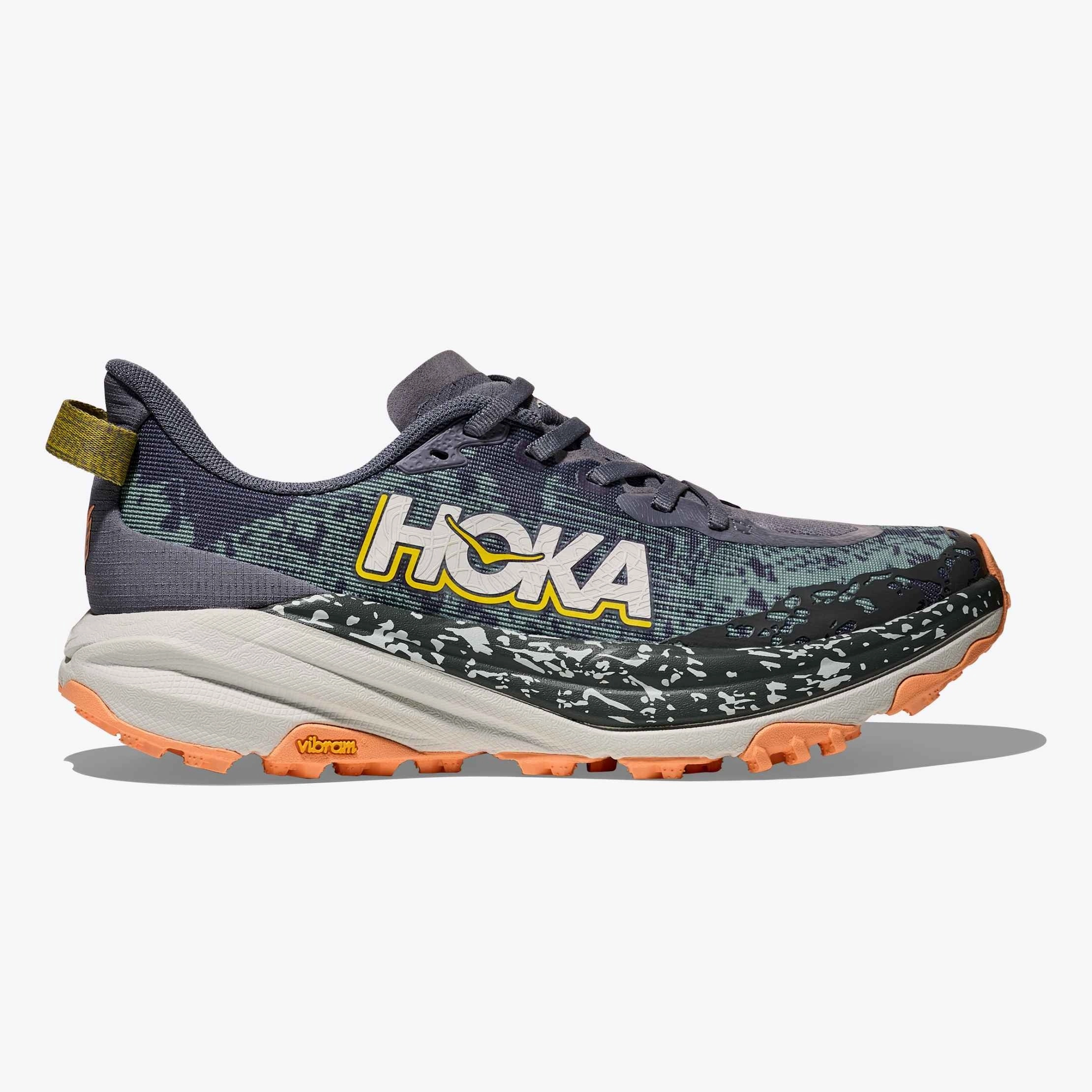 Hoka Speedgoat 6 | Grey Skies / Cosmic Grey | Womens Machine Washable Eco Friendly