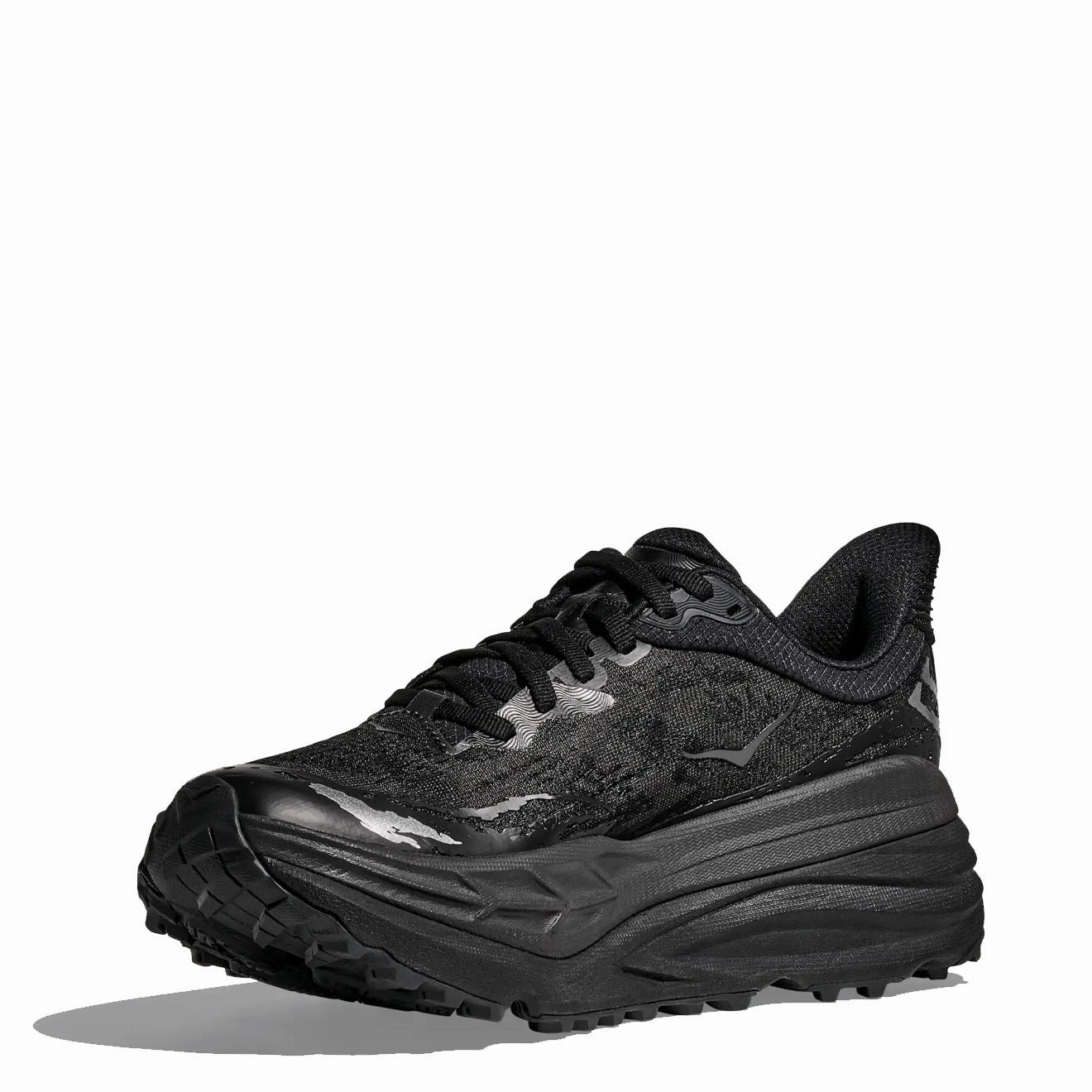 Hoka Stinson 7 Trainer Black / Black Timeless Ergonomic