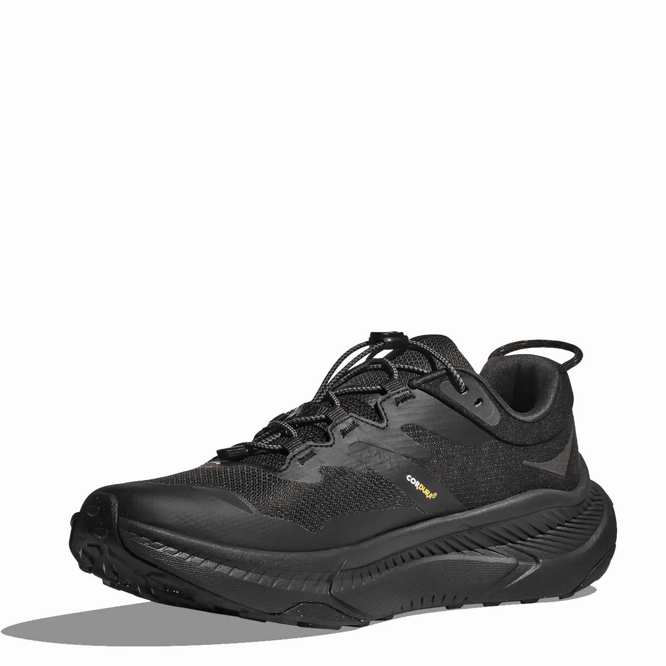 Modern Classic Sustainable Shoes Hoka Transport Gtx Trainer Black /Black
