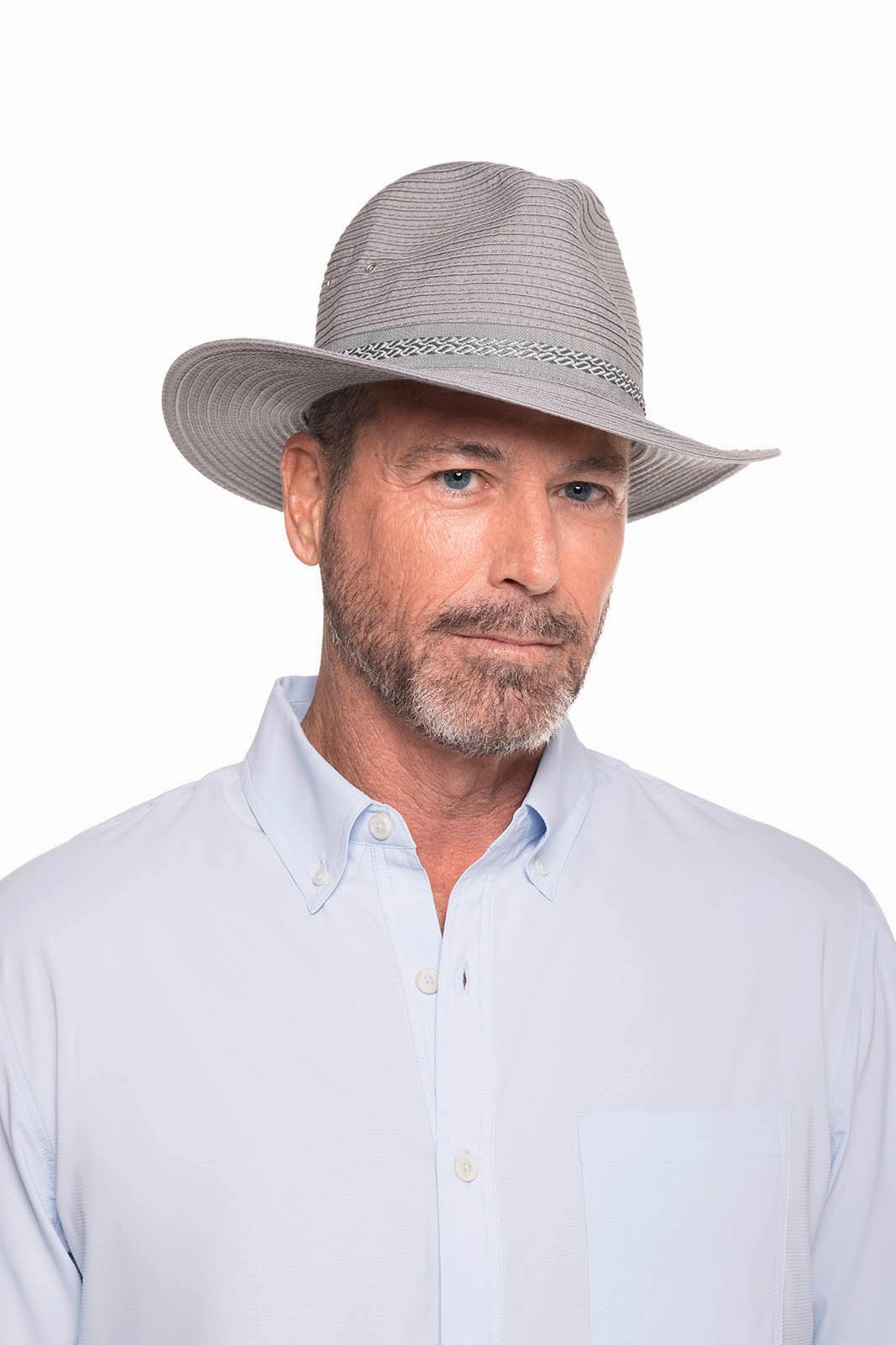 Holden Packable Travel Fedora | Fog