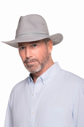 Holden Packable Travel Fedora | Fog
