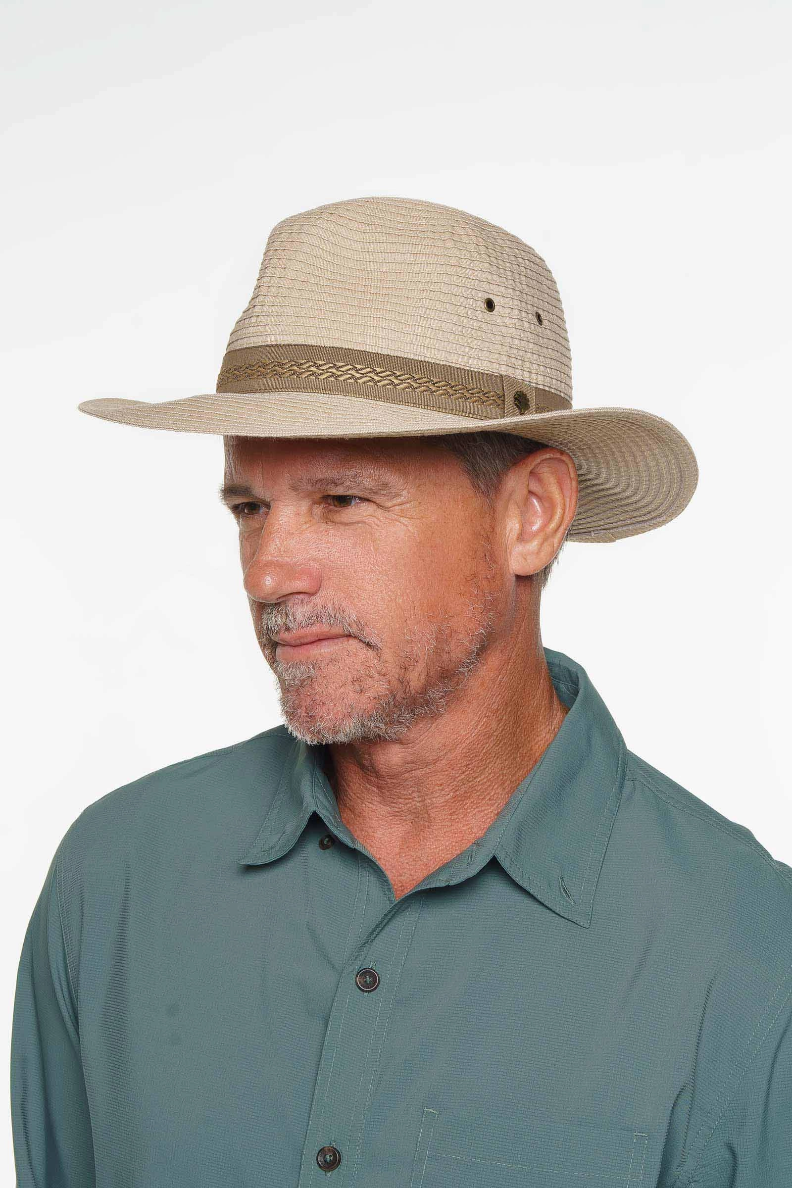 Holden Packable Travel Fedora | Khaki