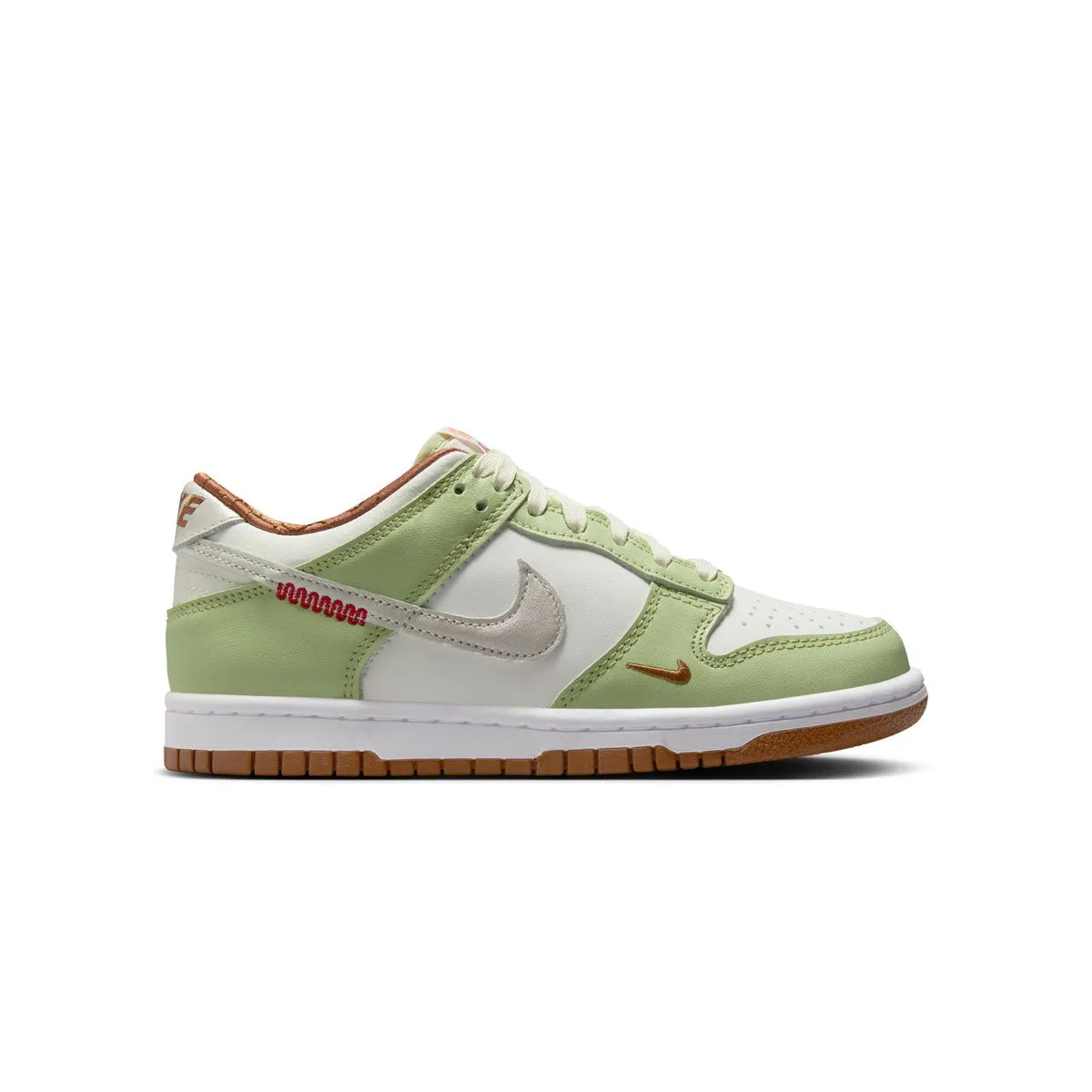 Kids Dunk Low 'Year Of The Snake' Flat Feet Shoes Slip Resistant Work