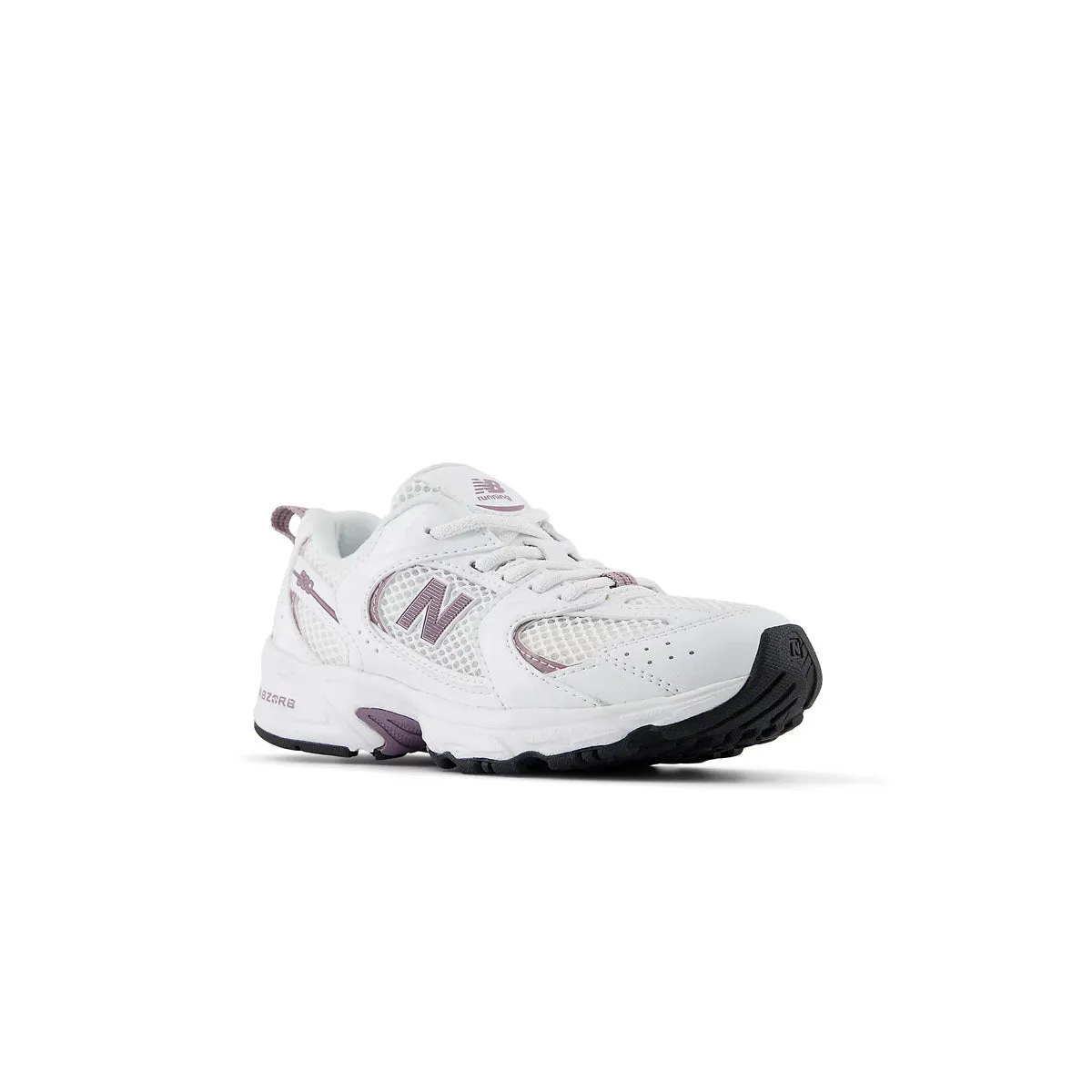Flat Feet Shoes Kids 530 Bungee 'White Dark Ice Wine'