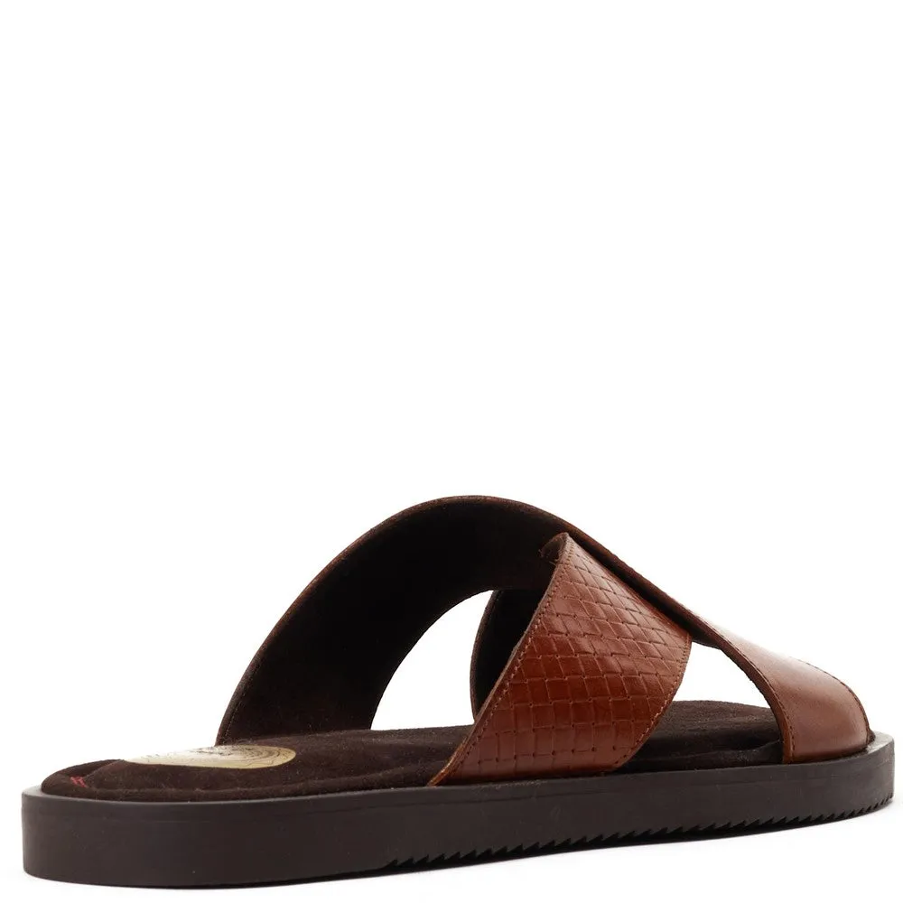 Base London Astro Slip On Sandal Leather Shoes