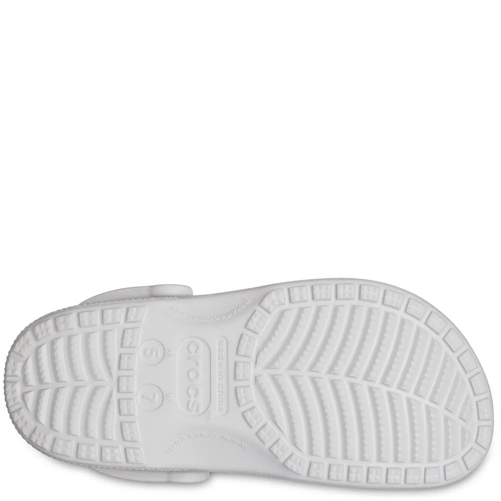 Slip Resistant Crocs Unisex Classic Glitter Clog