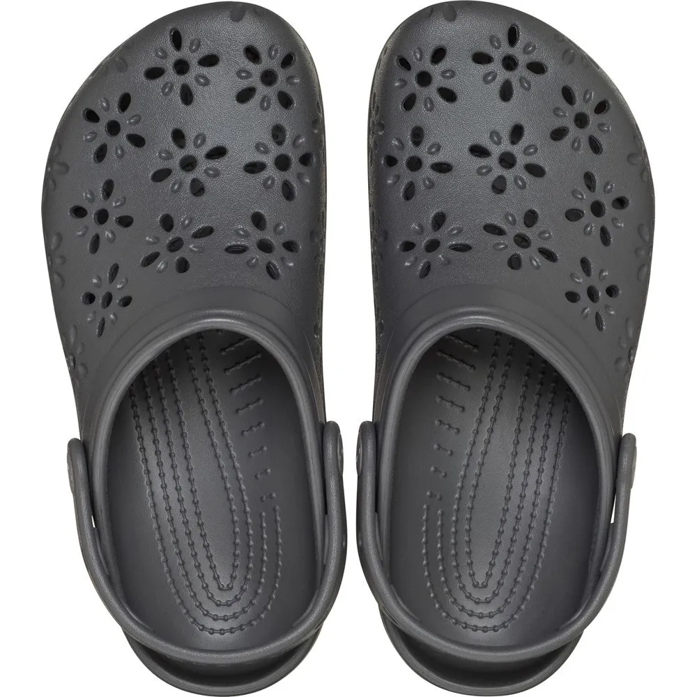 Comfort Technology Classic Footwear Crocs Unisex Classic Floral Cut Out Clog