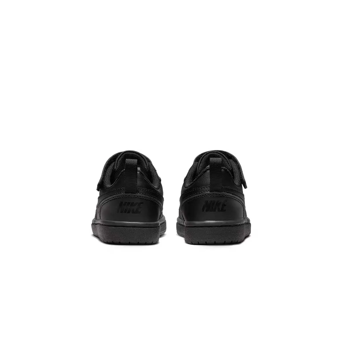 Minimalist Comfortable Footwear Kids Court Borough Low Recraft 'Triple Black'