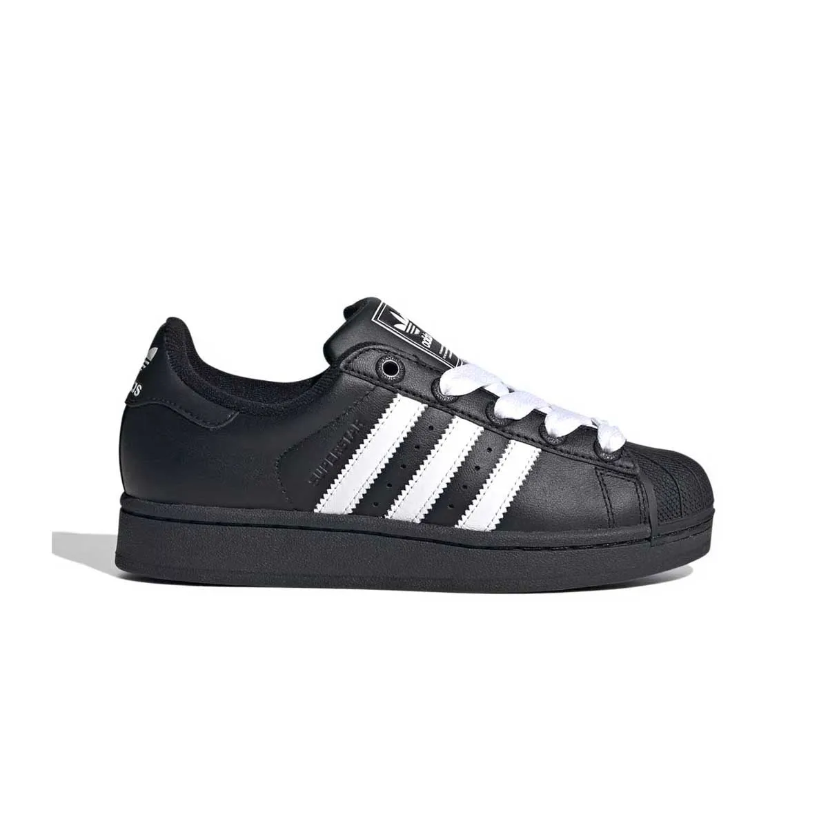 Kids Superstar Ii 'Core Black Cloud White' Secure Fit
