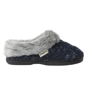 Chenille Scuff Slippers All Day Support Secure Fit