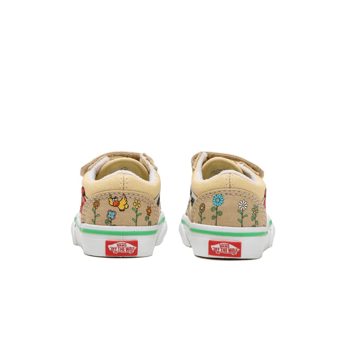 Memory Foam Canvas Shoes   Sesame Street Toddler'S Old Skool V 'Multi'