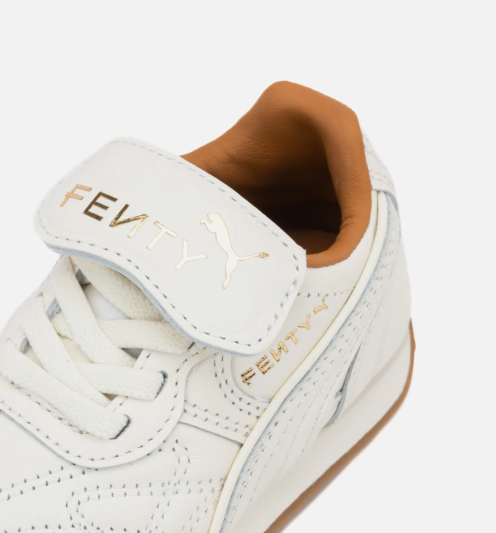 Modern Classic Fenty Avanti Warm White Infant Toddler Lifestyle Shoe - Warm White/Tan